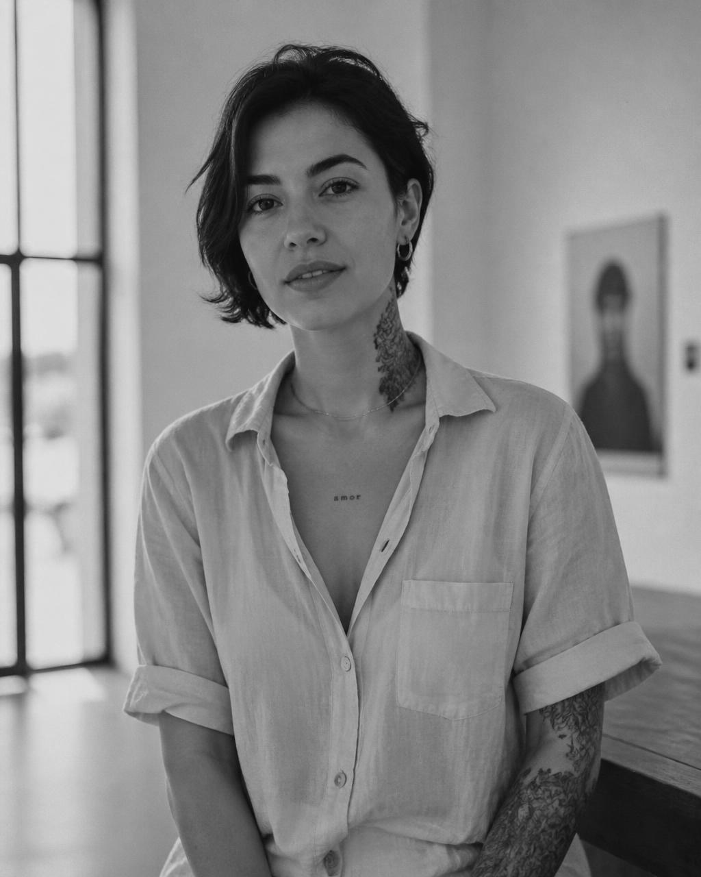 Retrato de Lia Bonfim